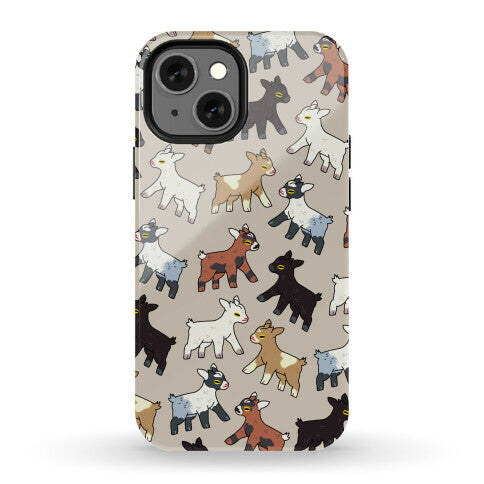 Baby Goats On Baby Goats Pattern Phone Case